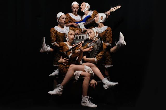 Joseph O'Farrell JOF (@jofmakesart) on Twitter photo Accessible, Bilingual boundary-bending Baroque-pop theatre gig about the self, the other, and togetherness. #DoppelDanger by #SheGoat <a href="/ShamiraTurner/">Shamira Turner</a> <a href="/eugenie_pastor/">Eugénie Pastor</a> touring: 13 June - 1 July. OPENS TONIGHT <a href="/CamdenPT/">Camden People's Theatre</a> #London #theatre #livemusic Accessible, Bilingual boundary-bending Baroque-pop theatre gig about the self, the other, and togetherness. #DoppelDanger by #SheGoat <a href="/ShamiraTurner/">Shamira Turner</a> <a href="/eugenie_pastor/">Eugénie Pastor</a> touring: 13 June - 1 July. OPENS TONIGHT <a href="/CamdenPT/">Camden People's Theatre</a> #London #theatre #livemusic