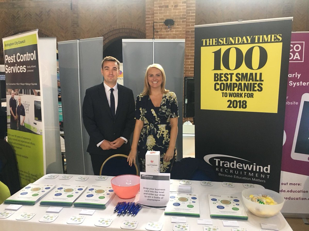 Me and Ben are at the Able conference today for Head Teachers and Business Managers across Nottinghamshire. 
Pop and say hello if you are attending for a chance to win our Champagne! 
#Tradewindrecruitment
#Networking
#Ourpeoplemattermost