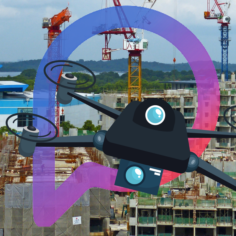 Pupdatepro's tweet photo. "Les DRONES dans les métiers du BTP" 
Un mini-salon organisé par @Escadrone  le 05/07 à Lyon
#diagnosticthermique #travauxenhauteur #photogrammétrie #topographie #BTP #drone https://t.co/jDK5xiIH5Y