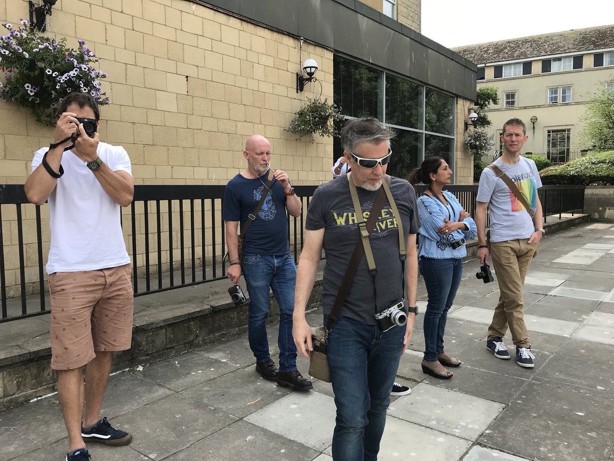 TheFujiGuy's tweet photo. Street photography workshop in Bath with @laroquephoto and @kevin_mullins. #fujifilmuk https://t.co/dUURdIesdG