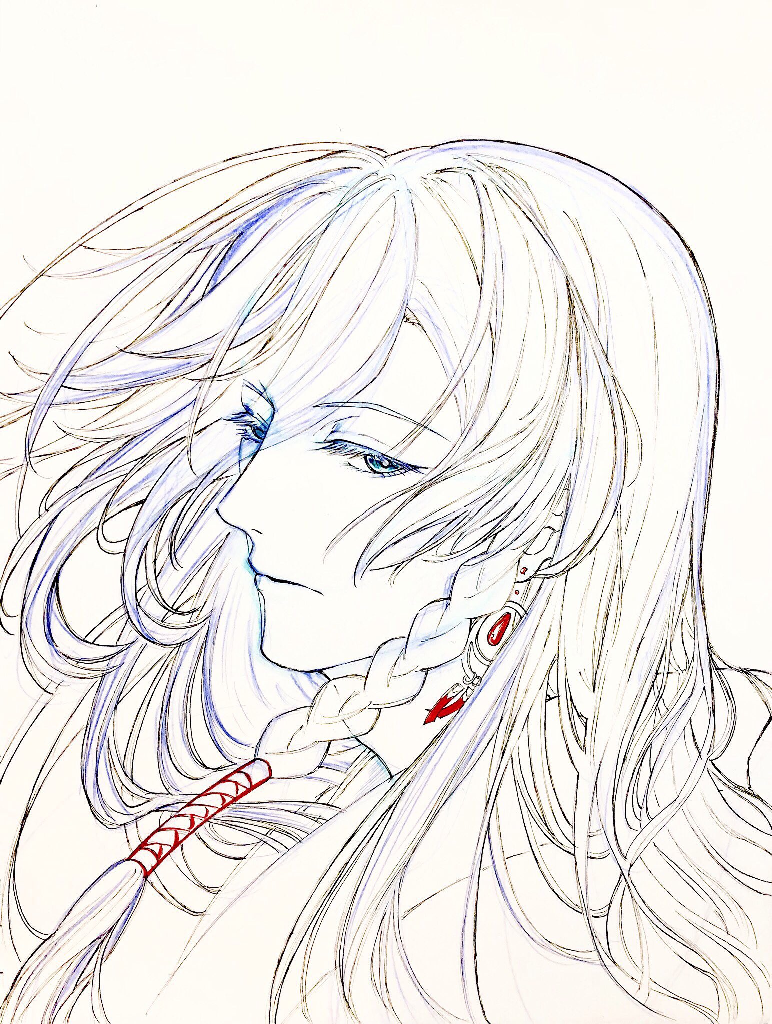 あさひ 修行期間 アナログ絵 アナログイラスト Art イラスト 絵 Illust 繋がらなくていいから俺の絵を見てくれ 絵を見てくれ 刀剣乱舞 和泉守兼定 大包平 にっかり青江 とうらぶ 刀剣乱舞中心に気分で版権絵 創作描いてます とりあえず