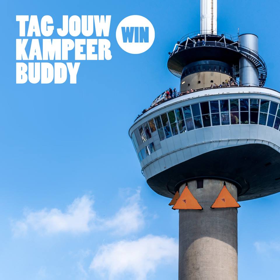 Met wie overnacht jij 7 juli tijdens Camp the Night⛺️ in de hangtent op 100 meter hoogte aan de Euromast? wqd.nl/z2Tm