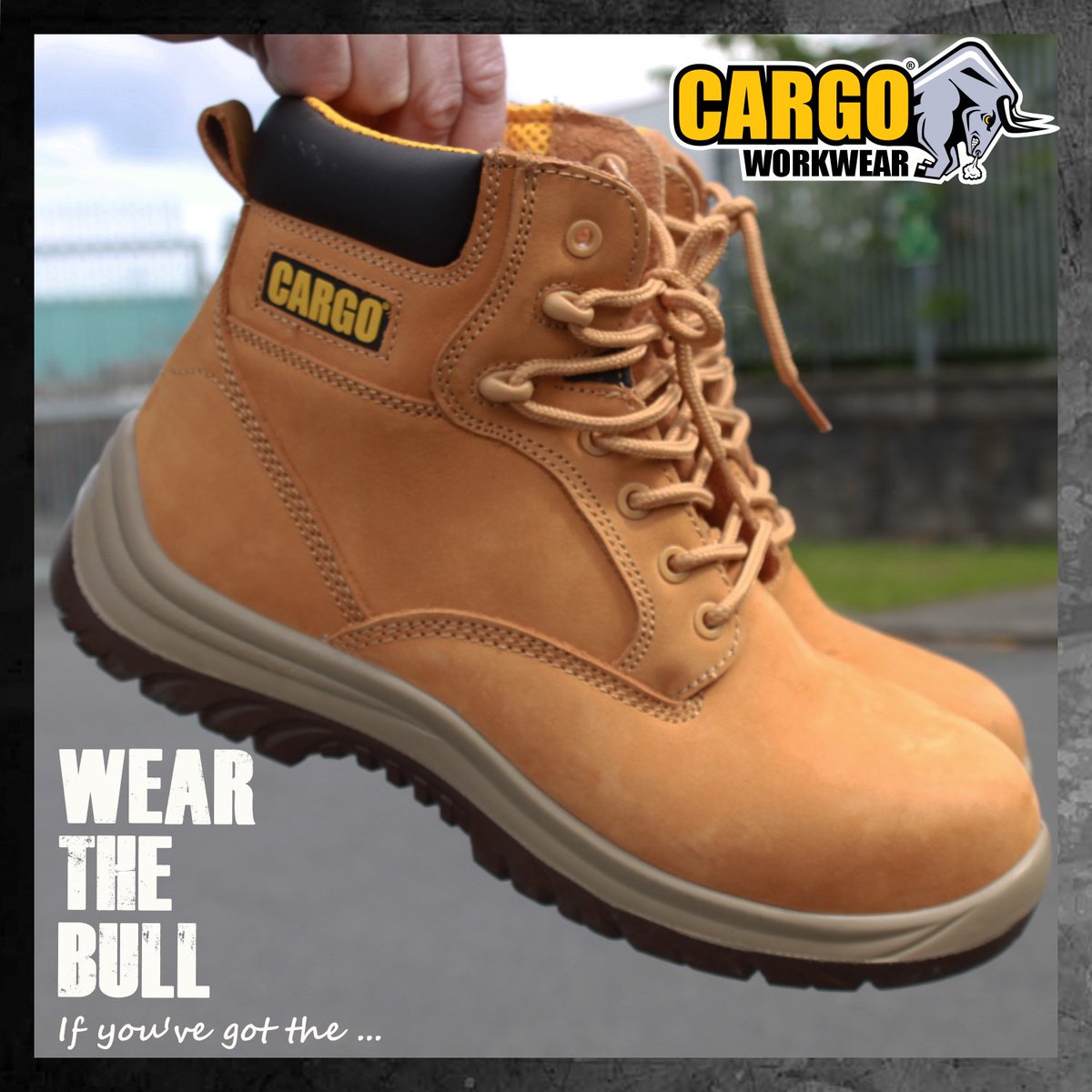 cargo work boots