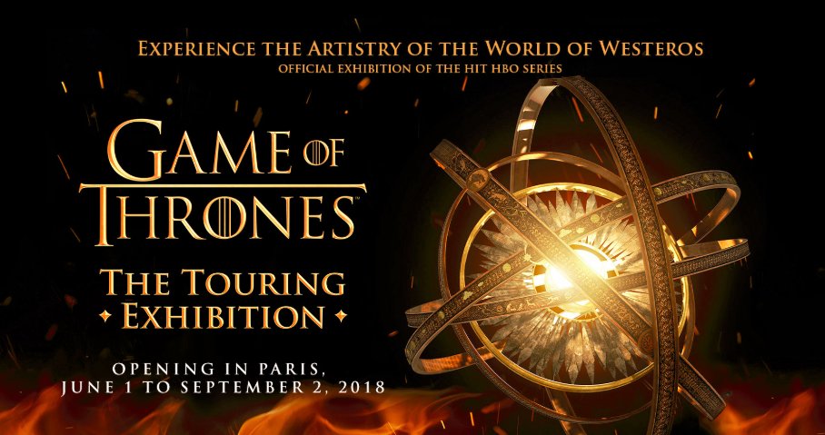 Game of Thrones: The Touring Exhibition at Paris Porte de Versailles 
lesgrandshotelsparisiens.com/blog/game-of-t…