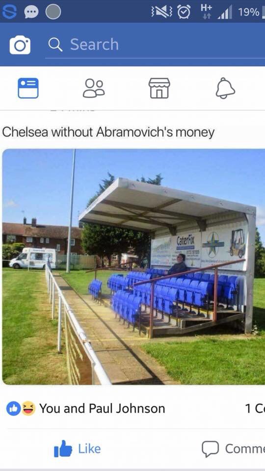 NeilWhitworth2's tweet photo. Just asked Chelsea for a new stand Richard Shaw https://t.co/gVrTl1cPyz