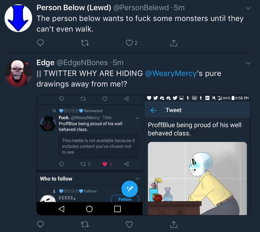 Resetation's tweet image. Mother of asgore.