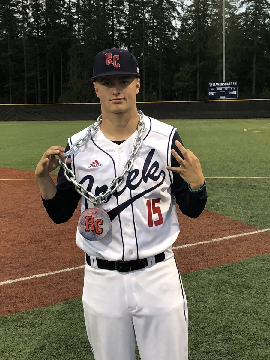 RCS18UBASEBALL's tweet photo. @Jacob_Bacon22 is a Stud! 6IP 1H 0R 1BB 2K. He Is now 5-0 in 4 starts with 0.00ERA. YES 0.00 in 21IP. Also has a  .762 WHIP AND A .162 BAA. He also earned the AET⛓ for the 3rd time this season.  #OneLove #WhosNext⛓ https://t.co/4KrqQk2q6M