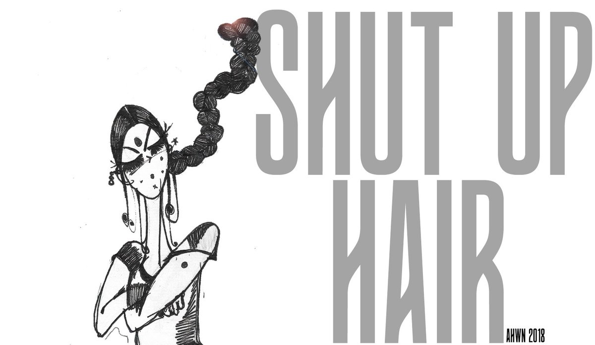 trippykaiju's tweet photo. Here's Sketch book practice - 'Shut up Hair'
#Sketch #SketchBook #SketchDiary #SketchNoteBook #RoughSketch #Animation #Humor #GraphicNovel #OnePageGraphicNovel #OnePageStory  #KaijuVision  #ComicsArt #Comics #SinglePageComics #IndependentComics #BlackandWhite #ComicBookCovers https://t.co/rg0UlK2R5w