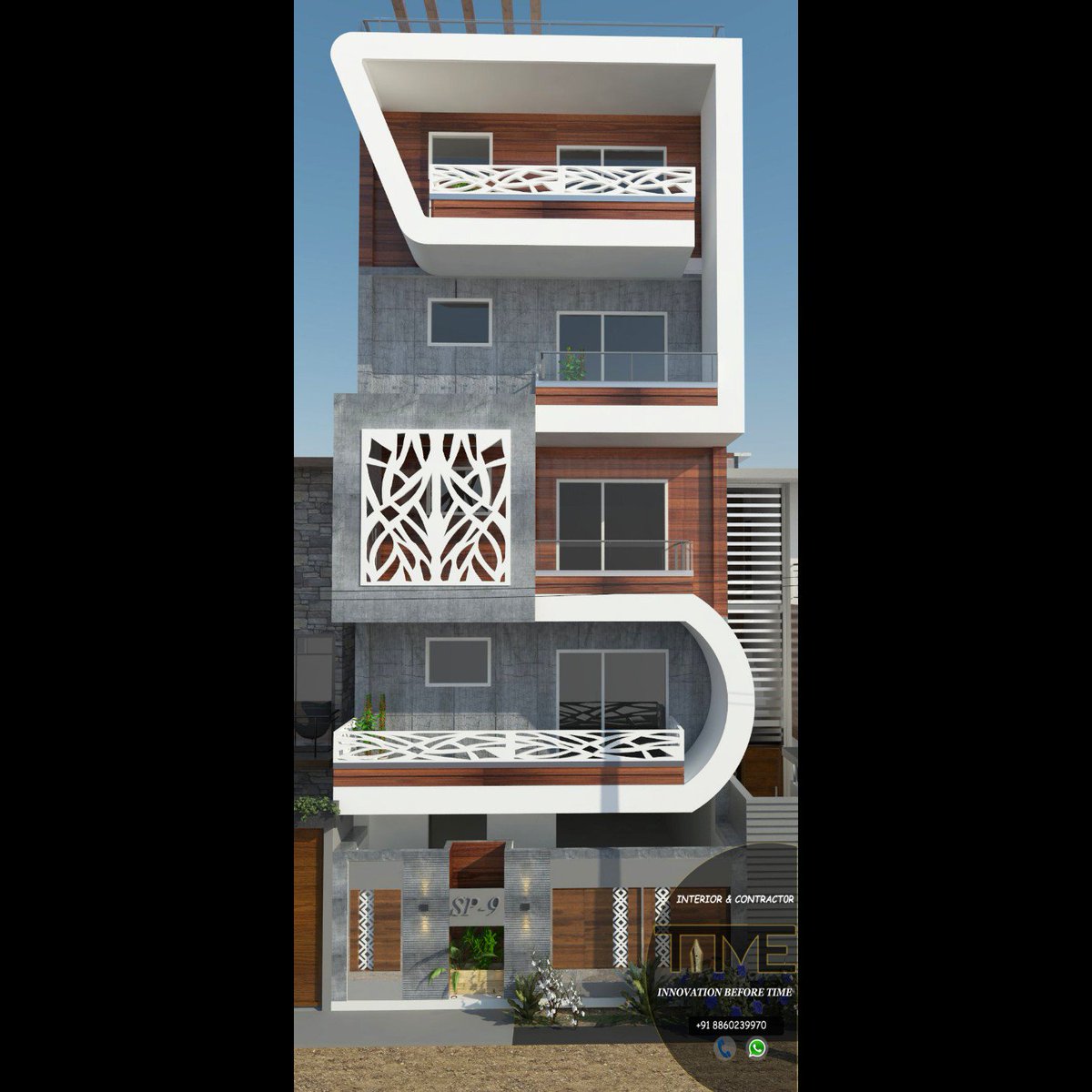 thetimearch's tweet photo. Proposed design for Pitampura site.
#FACADE #Interior_Designer #Exterior_Designer
#Laminam #Hpl #Grey_White
#Cnc_jaali #Ms_Railing
#Upvc_windows https://t.co/i1llyHmOuX