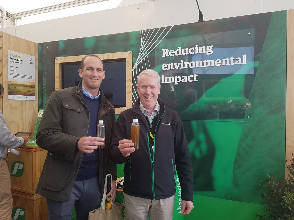 ASBMAGsFarm's tweet photo. Great to catch up with one of our founding partners @RavensdownNZ  today at #Fieldays2018 to see their innovative approach to dealing with effluent. #ASBMAGSfarm @KPMGNZ @plantandfood @MPI_NZ @ASBBank https://t.co/v4nDq2nHG1