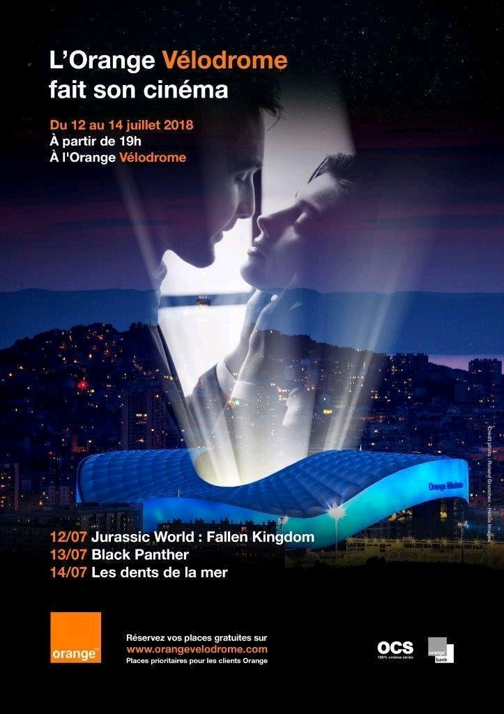 nitramaix's tweet photo. #CINEMA au stade #Orange #Velodrome de #Marseille. https://t.co/unvwAevNFn