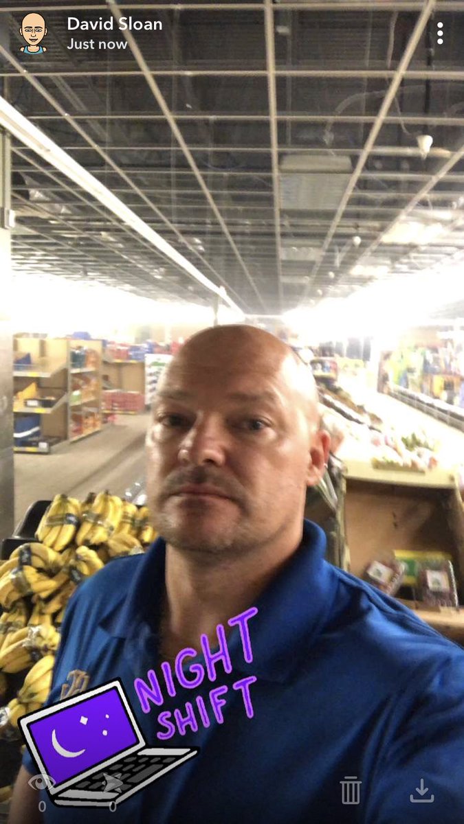 DSloan_'s tweet image. Getting work done. All lights in this Aldi tied up and ready for ceiling demo in 4 hours. #WorkingDayAndNight