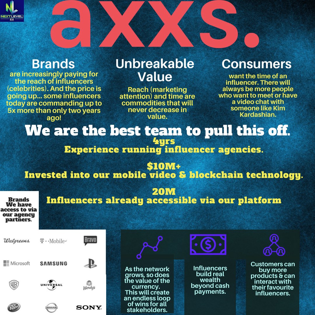 NextLevelICO's tweet photo. For more information visit https://t.co/j0TyB9TlrT… #cryptotwitter #Cryptocurrency #ETHEREUM #blockchaintechnology #ICOs #iconews #altcoins #cryptoboom #cryptocurrencynews #bitcoin #steem #steemit #CryptoNews #bitxcoin #Hodlgang #hodl #cryptotrading #decentralized #axxscoin https://t.co/HgivA5lMev