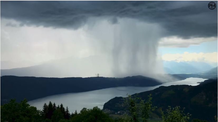 Resultado de imagem para Este 'tsunami caÃ­do del cielo' impresiona a los internautas