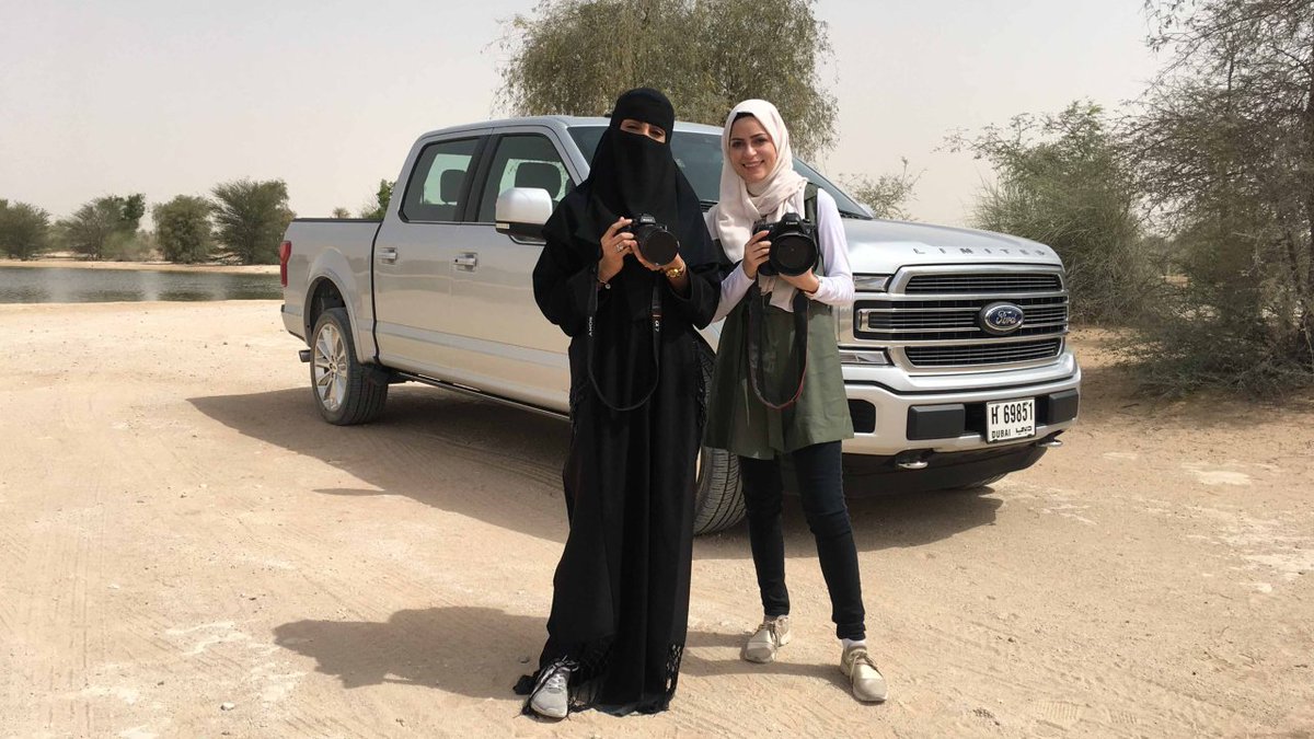 KarageTV's tweet photo. صحافيات سع��ديات يخضنَ غمار الكتابة حول عالم السيارات مع شركة #فورد في دبي
https://t.co/oOKQ2mLlmL https://t.co/vbMqK4PM49
