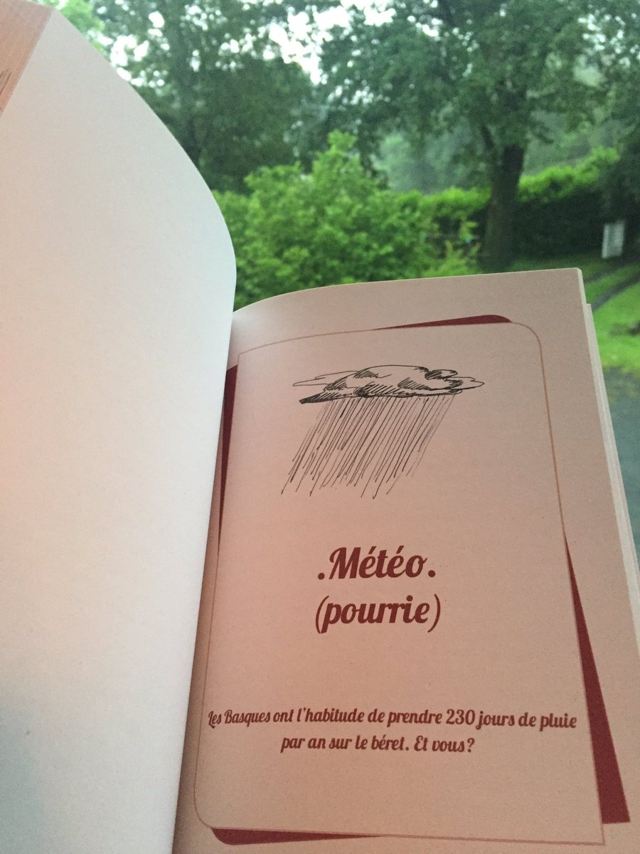 Cotebasquepeopl's tweet photo. Je prépare la mise à jour du "Pays basque le #guideideal" @EdAtlantica Va falloir corriger le chapitre Météo ! On bat des records pluviométriques en 2018 ☔️☔️☔️Et ce n'est pas fini https://t.co/yzHHHd7gjM