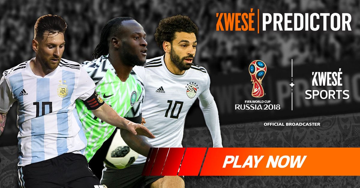 Big5 Games (@big5games) on Twitter photo #WorldCup is here and you can win 1 of 350 <a href="/watchkwese/">Kwesé</a> <a href="/iflixletsplay/">iflix</a> entertainment vouchers by entering the Kwesé Predictor game kwesepredictor.com <a href="/kwesesports/">Kwesé Sports</a> <a href="/Kwese_NG/">Kwesé Nigeria</a> #WorldCup is here and you can win 1 of 350 <a href="/watchkwese/">Kwesé</a> <a href="/iflixletsplay/">iflix</a> entertainment vouchers by entering the Kwesé Predictor game kwesepredictor.com <a href="/kwesesports/">Kwesé Sports</a> <a href="/Kwese_NG/">Kwesé Nigeria</a>