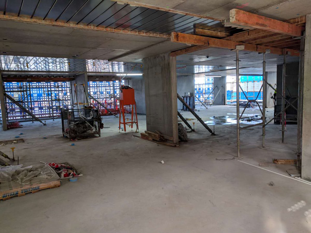 goldfieldgroup's tweet photo. Victory Brunswick East Progress Updates Part 2:

• Second floor – awaiting concrete stressing prior to stripping commencing
• Third floor – concrete poured
• Fourth floor – east side concrete poured, west side to be poured early next week 

#victory  #goldfieldgroup #melbourne https://t.co/yjbYLXGWBi