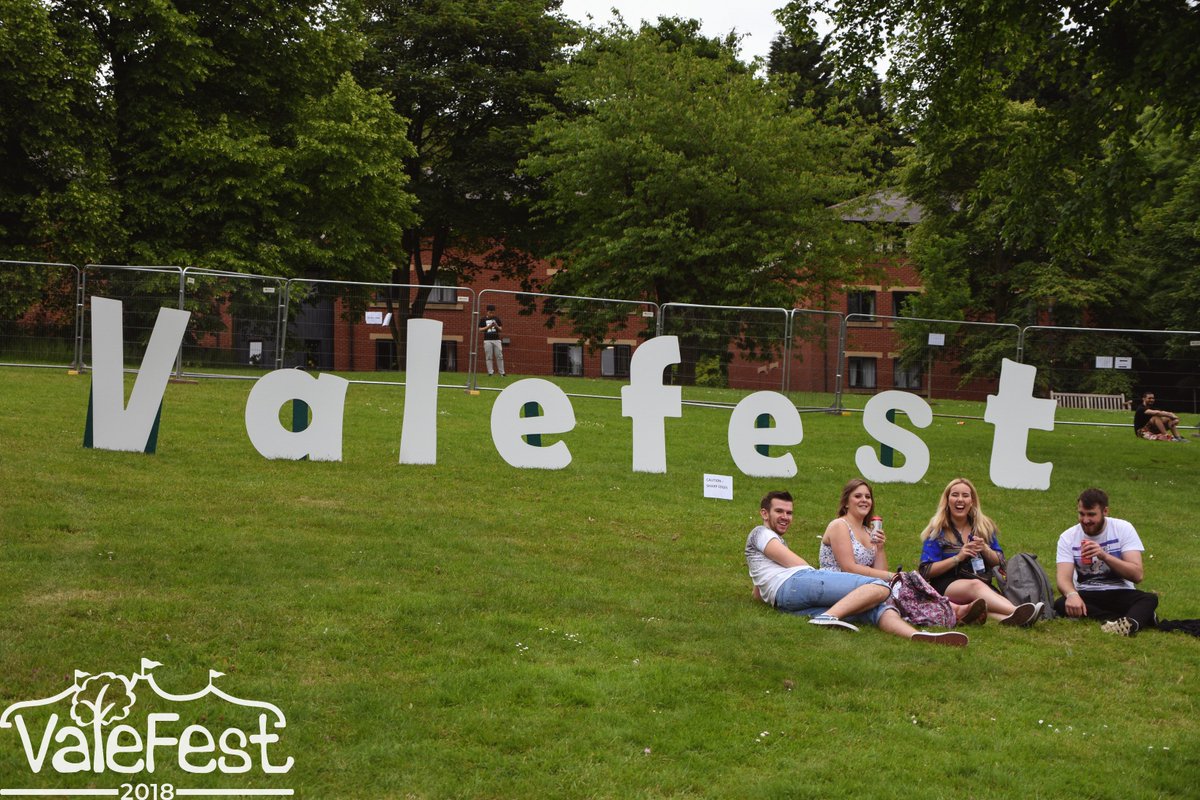 a fine use of aluminium composite offcuts - Valefest at Birmingham  University, England is the largest student organised festival in Europe -  produced by <a href="/MZAllpro/">Allpro</a>