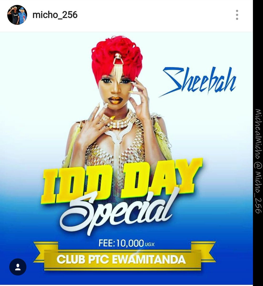 We are Just Counting Days to #IDDday.  The queen her self is gonna be Performing at #PTC EWAMITANDA at Only 10k..  <a href="/Am_mara256/">Mariah Benitah</a> <a href="/Ksheebah1/">Sheebah</a> <a href="/ProclaimKenneth/">Kenneth Proclaim</a> <a href="/diamond_oscar/">Diamond oscar🌎</a>
