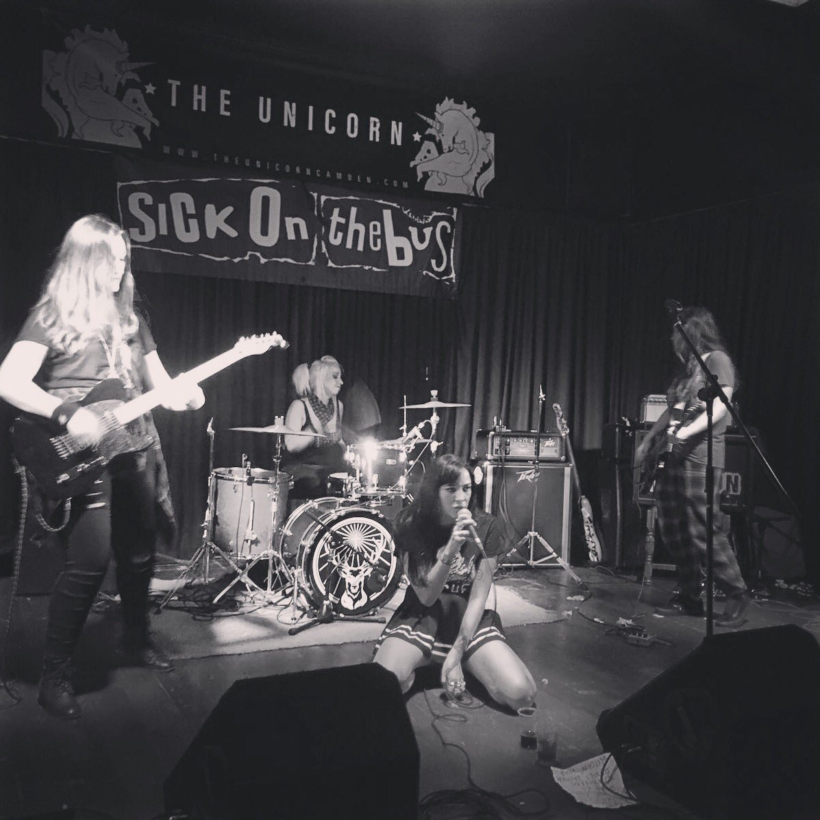 RomanySteel's tweet photo. Snap from our gig in Camden a few weeks back! 🎸🤘🏻🖤@AngelSpitMusic #girlband #livemusic https://t.co/WvltpP6PKj