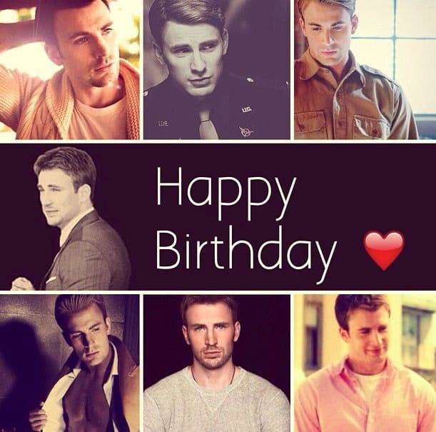 Happy birthday to Chris Evans 