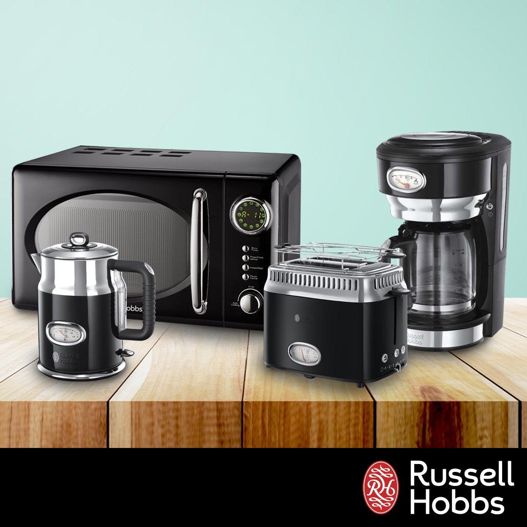 russell hobbs retro blue kettle