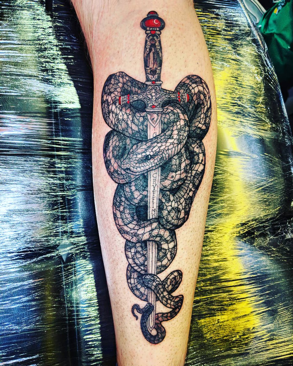 Sword Of Gryffindor Tattoo