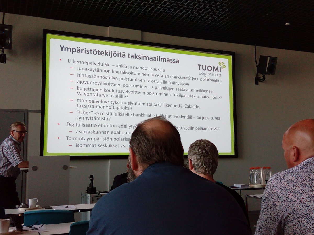 Liikennepalvelulaki on tulossa. Tänään asiaa oppimassa. #kuljetukset #hankinnat