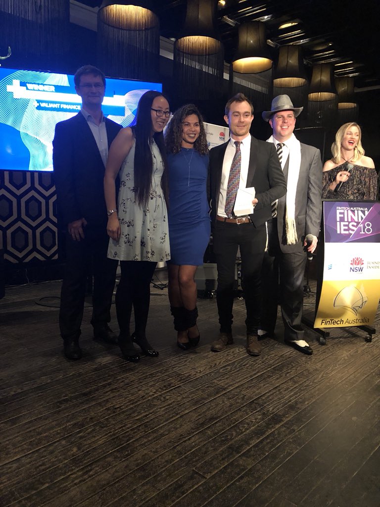 JobsforNSW's tweet image. Great stuff! NSW-based #fintech company @valiantfinance takes out the first award of the night for Best Workplace Diversity at the @JobsforNSW supported  #finnieawards 
@ausfintech 
#AustralianFintech
#startup