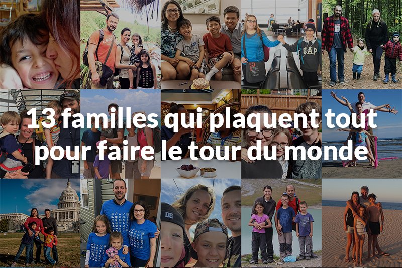 Un #tourdumonde c'est bien... Avec sa #famille c'est encore mieux !  👨‍👩‍👧‍👦 Découvrez ces familles qui ont choisi de tout quitter pour découvrir le monde avec leurs enfants en 2018 😀 ➡️ bit.ly/2LL2U7X