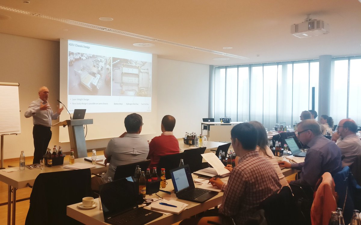 EcoBulkEU's tweet photo. John Jostins, MD of @MicrocabUK and Professor of Sustainable Transport and Design at @covcampus, explains current state of #circulareconomy in car industry and case studies applicable to @EcoBulkEU #H2020 project https://t.co/bR6ShnkMWG