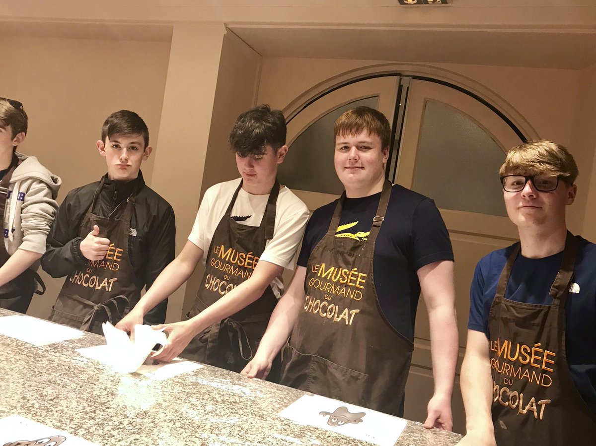 BathAcadML's tweet image. Best start to the day! Chocolate workshop! 🍫 @ChocoStory