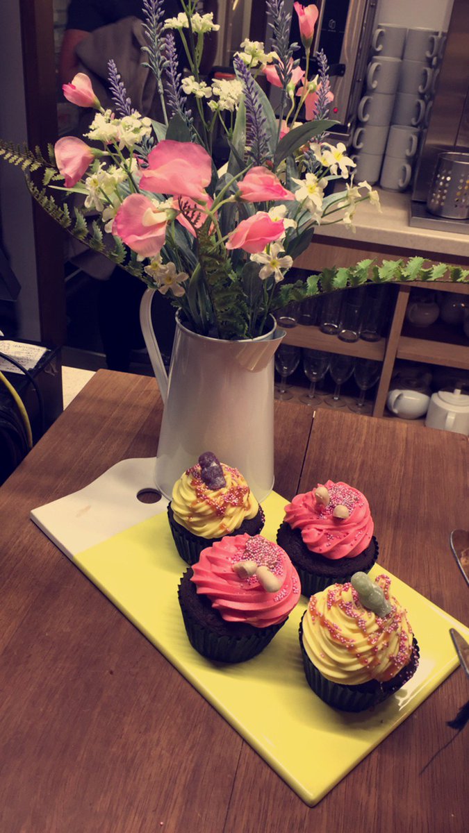 In preparation for Alzheimer's Cupcake Day tomorrow we will be selling these delicious muffins! Why not pop in and treat yourself #tasty #baxterstorey #Alzheimeraware