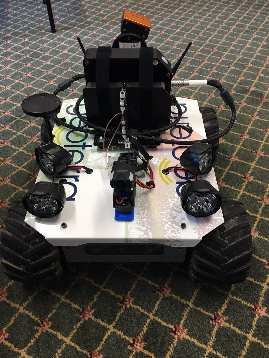 Geoterra_Mark's tweet photo. Geoterra's new remote access laser scanning and HD video robot undergoing field trials before first subsurface tunnel project in Edinburgh. Incorporates our @GeoSLAMLtd #ZEBREVO mobile mapping laser scanner and HD Video with lots of lights!! #Geoterra #laserscanning #innovation https://t.co/hBptcdUeuu