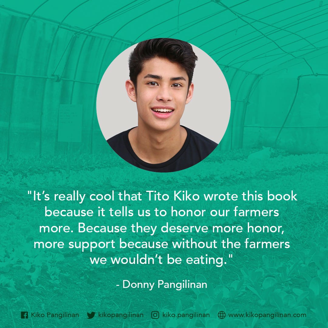 kikopangilinan's tweet photo. Salamat sa ating dating "student apprentice" sa farm @donnypangilinan! 💚

#Tagsibol https://t.co/BbVormbG81