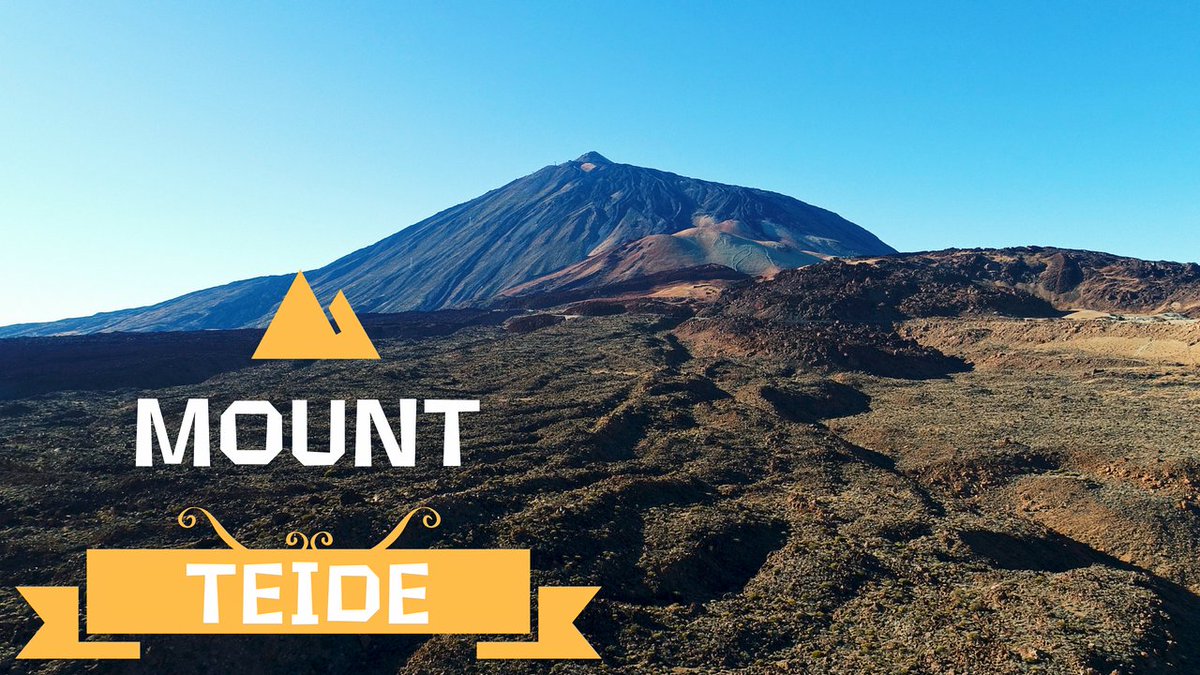 Mount Teide is definitely one of the most breathtaking places of Tenerife. It is truly a unique experience to witness magnificent views from the highest peak on the Canary Islands and in the whole of Spain.😍🌋
youtu.be/kuUHkCS30oI