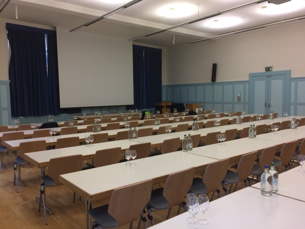 MikeSchudel's tweet photo. Generalversammlung des #GNUC im Volkshaus Zürich mit Fachsimpeln und Fachvorträgen über #3D #RmData #Stadtmodell #Projektabschluss #GNDC #DataConverter #GEONIS2017 #Datenmodelle und #ProdukteNews von @GEONIS_GIS https://t.co/ykKXpYUiOE