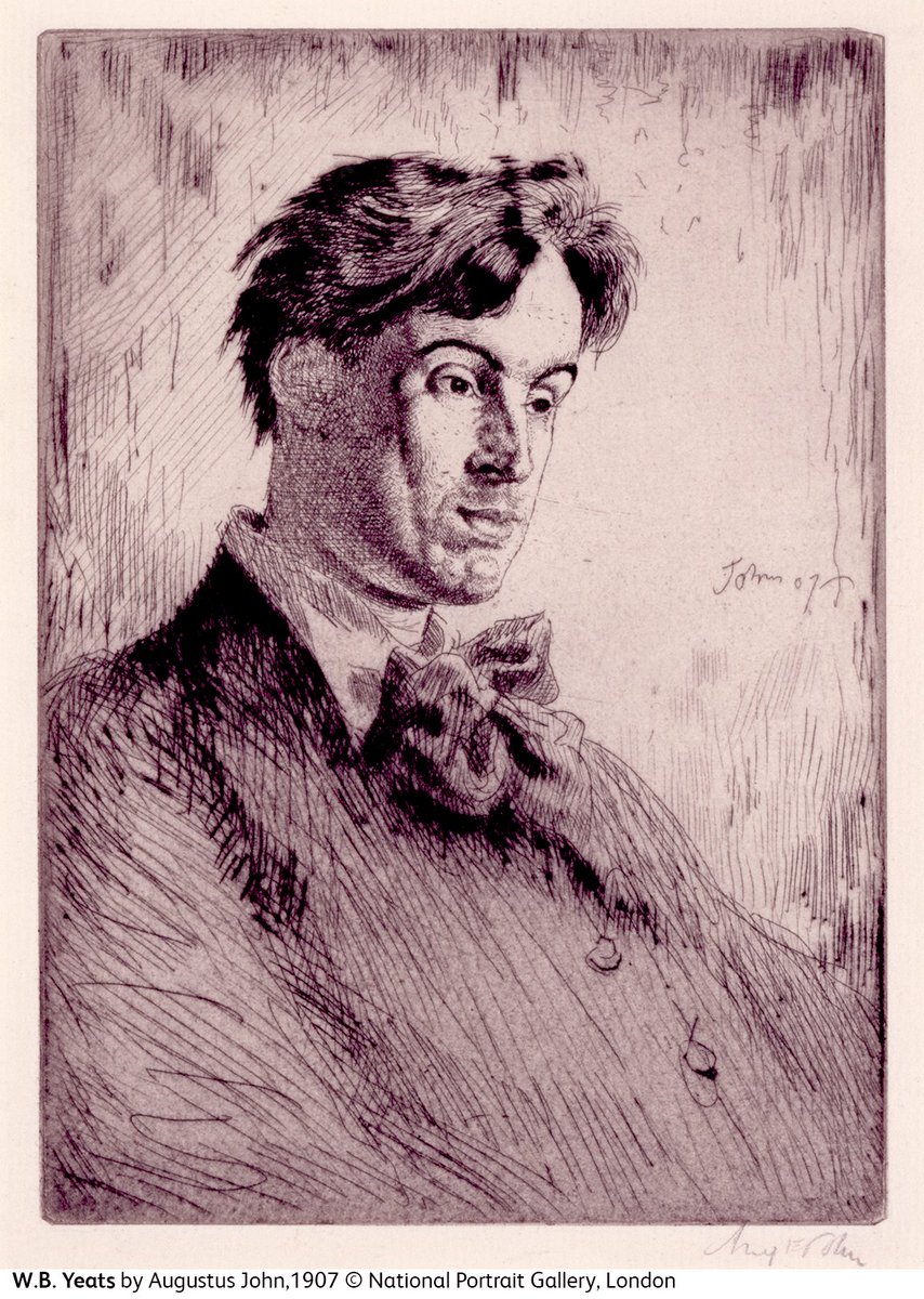 "There are no strangers here; Only friends you haven’t yet met." 

Poet W.B Yeats was born #onthisday in 1865