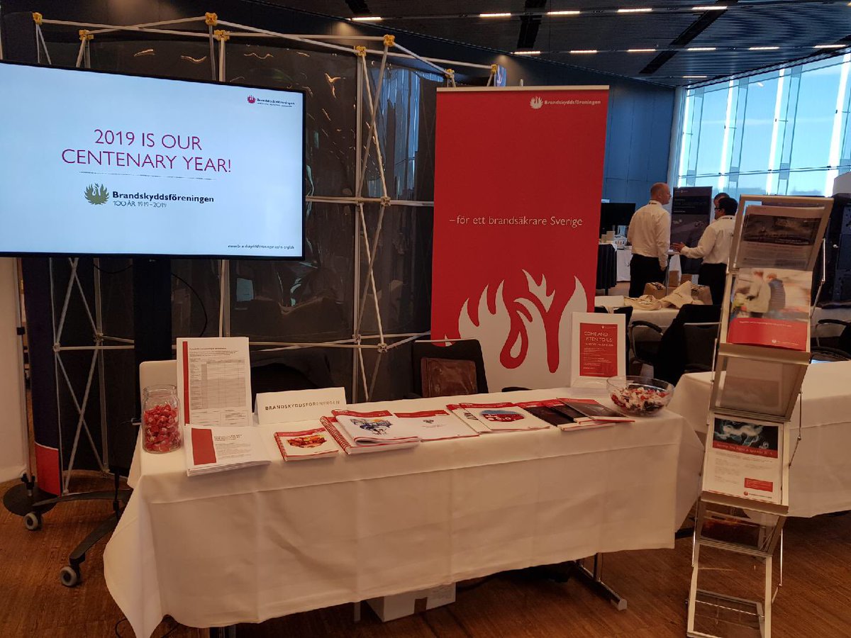 Fire Sprinkler International 2018 pågår för fullt på Waterfront! Vi ses väl där!