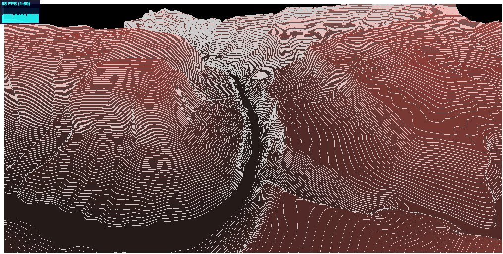 w3reality's tweet image. Tinkering with #Mapbox Terrain vector tileset.  After a bit of struggles with #turfjs, BOOM! Got a nice terrain with contours at 10m interval.  Rendering with  #threejs is crisp.  Looking forward to building an interactive #VR app for mountaineers...