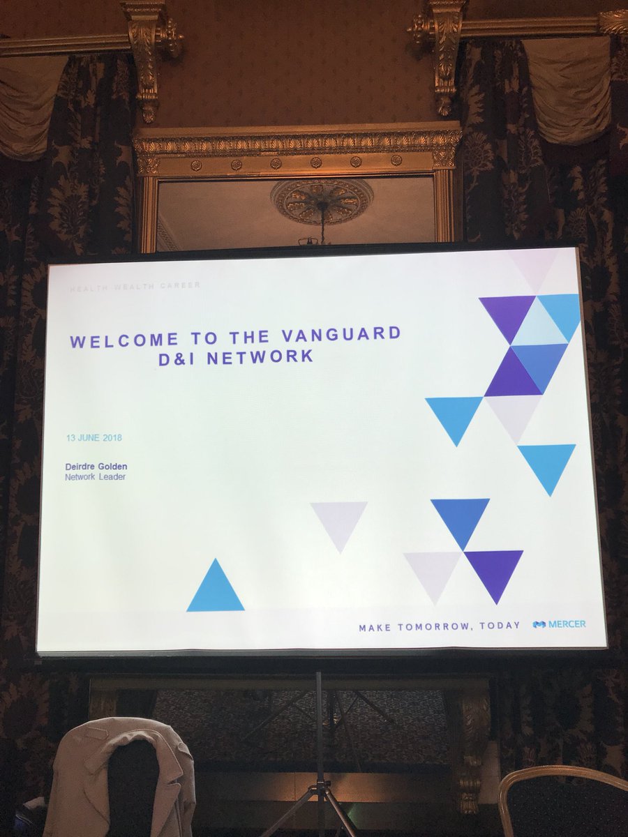 KarenEBennett70's tweet photo. Very excited for today’s @mercer #vanguardD&amp;I #diversityandinclusion event. So much to learn and share with so many great companies! https://t.co/A2NjhfQlr7