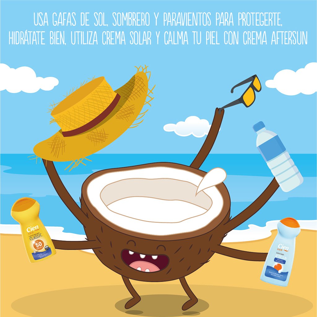 lidlespana's tweet photo. En el Día Europeo para la Prevención del Cáncer de Piel. ¡Toma el sol de manera responsable! Protege tu piel con Cien Sun. 🌞 #DíaEuropeoDeLaPrevenciónDelCáncerDePiel
+Consejos Aquí 😊👉: https://t.co/nXrAboOyVq https://t.co/yhs8oxn3dK