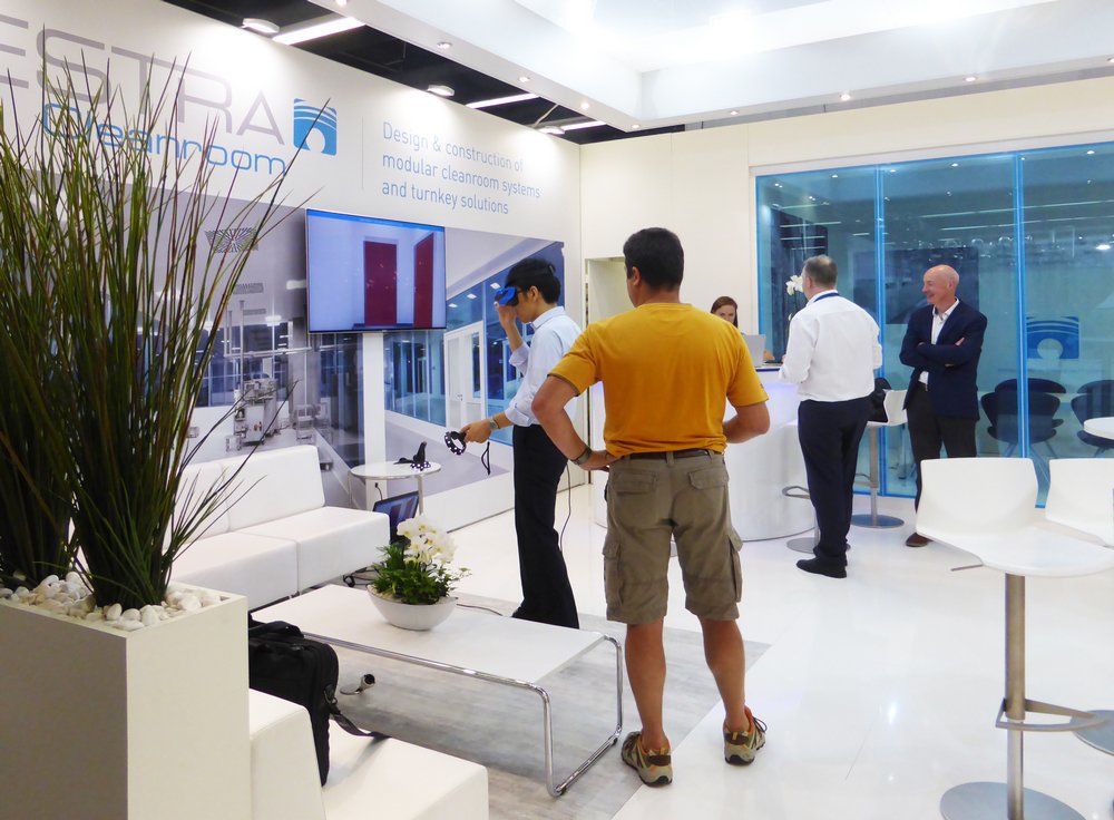 Do you want to walk into a cleanroom in virtual reality ??
Come visit us and try ! You can have all the information about our partitions and ceiling while you walk around
Merci ORIGIN 3D 
#cleanroom #achema #virtualreality