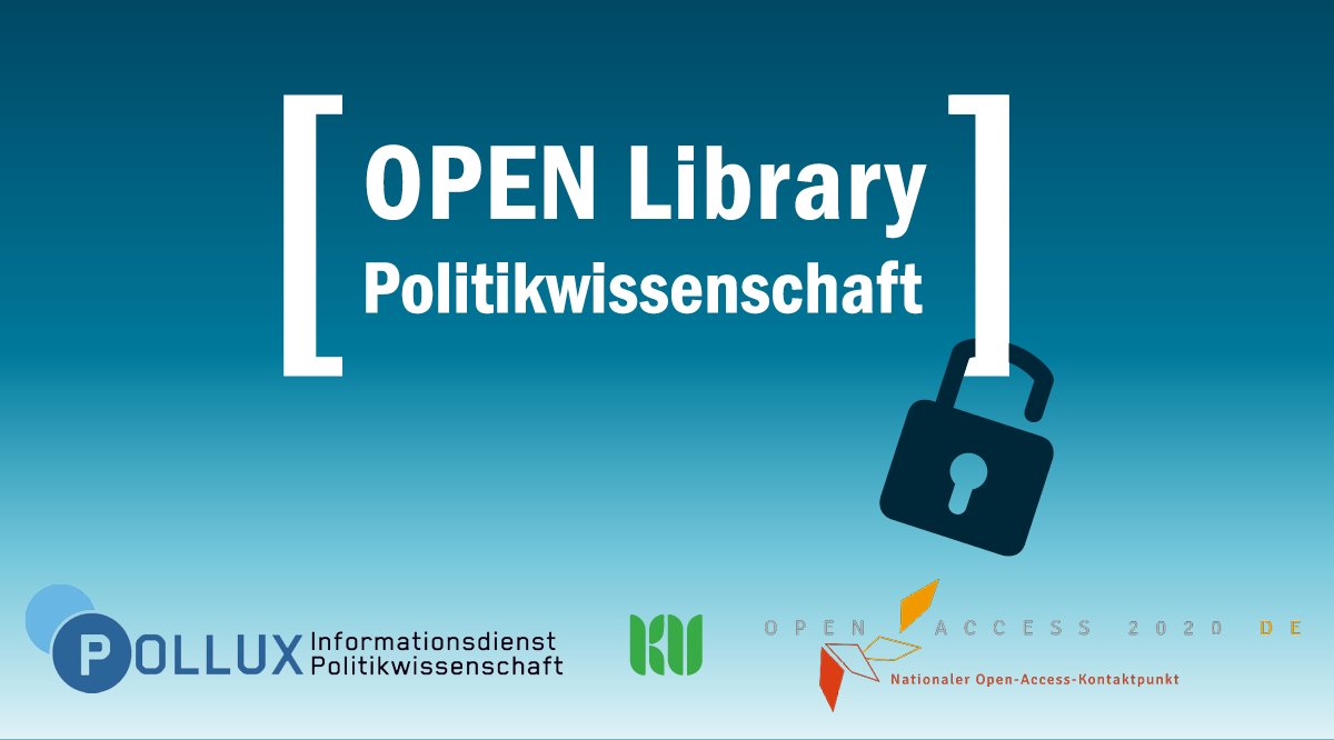 transcriptweb's tweet photo. Pilotprojekt zu #openaccess in den Politikwissenschaften: zusammen mit dem @oa2020de , dem FID Politikwissenschaft und @KUnlatched 

Mehr Informationen: https://t.co/0Sz4bUgPKt https://t.co/BoVGkRl9Ly