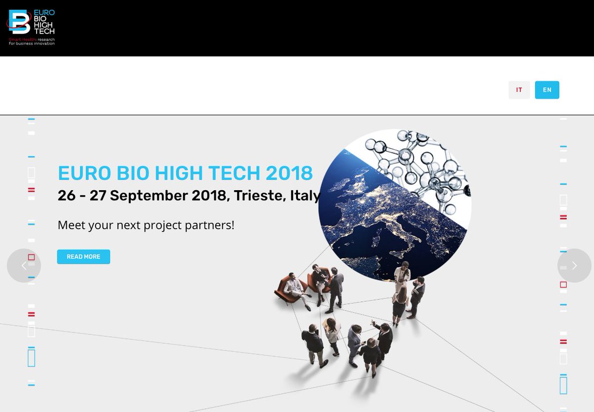 ICGEB's tweet photo. #ICGEB will be at #EuroBioHighTech on 26-27 September 2018 in #Trieste https://t.co/AUTTJMD1ve … https://t.co/vBKvUOwzfU