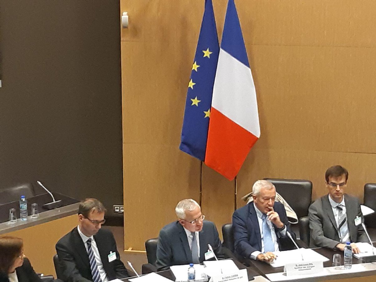 FrancegazFR's tweet photo. Patrick Corbin, @corbin1007 , Président de @gazafg annonce la publication d’un scénario permettant une réduction de 35 % des émissions de #CO2 de l'industrie gazière d'ici à 2030 lors de son audition #QuelmixenergetiquepourlaFrance? A l’@AssembleeNat #TransitionEnergetique #PPE https://t.co/tqvMZiPK2j