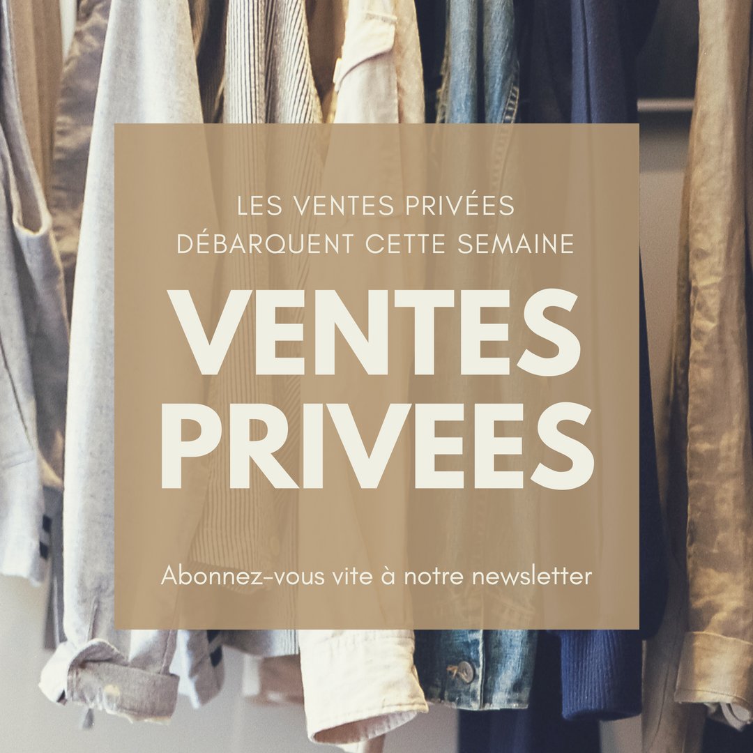 DressedStore's tweet image. Abonnez-vous à notre newsletter. Les ventes privées débarquent cette semaine sur dressed-store.com 🌸 #fashion #PROMO #ventesprivees #ventes #sales #girl #Mode #beautiful #lifestyle #women #clothes #PROMO #discount #OOTD #outfitoftheday