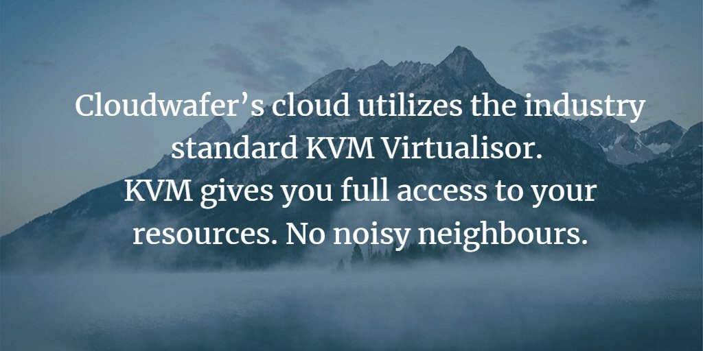 CloudWaferHQ's tweet image. KVM Virtualization on 100% available cloud servers and full access! #Cloudserver #KVMVirtualization ow.ly/Y8Ms30ktq25