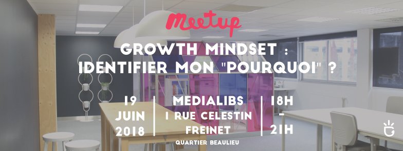 takeadesk's tweet photo. // #EVENT // 
Mardi 19 juin #meetup à @medialibs ! Le thème ? Growth Mindset : Identifier son "pourquoi" ? Définitions + ateliers + apéro + networking = bonne soirée en perspective avec Natahlie Richard de @Swiiitch !✌️
Places ici ▶️ https://t.co/BKPhhEVjIJ https://t.co/a2EVaG5UQD